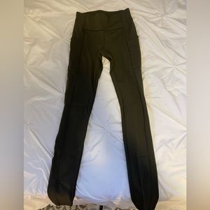 Olive Green Lulu Speed-Up Tights